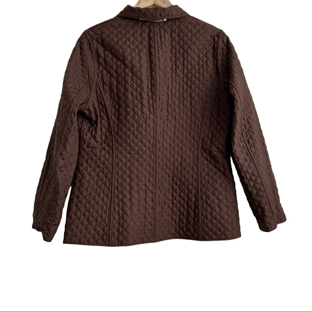 Don Caster Reversible Silk Animal Print Quilted Jacket (14)